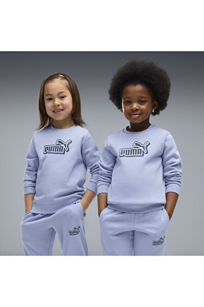 Puma Essentials Logo Lab Crew Trainingsanzug für Kinder