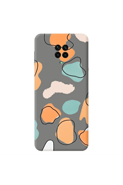Other Xiaomi Redmi Note 9 Pro Colorful spots Grey Colored Silicone TPU Θήκη