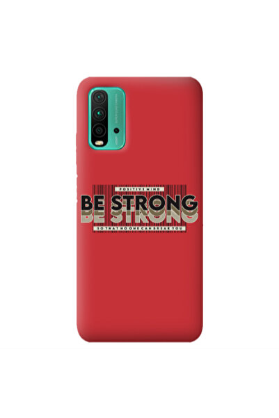 Other Xiaomi Poco M3 Positivemind Red Colored Silicone TPU Θήκη