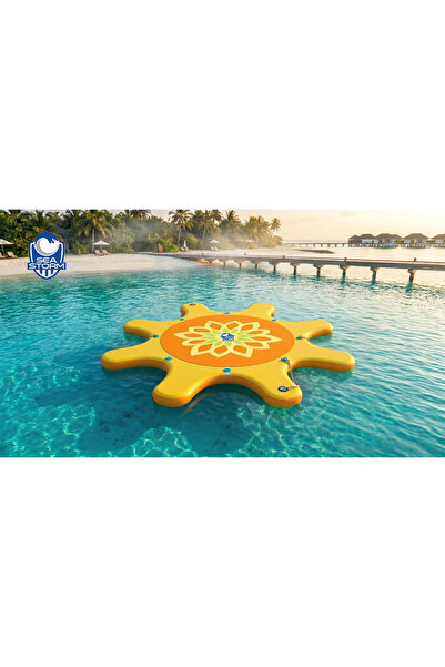 Seastorm Sea Storm Şişme Sup Park İskelesi(Yoga Adası) 3 Metre Çap