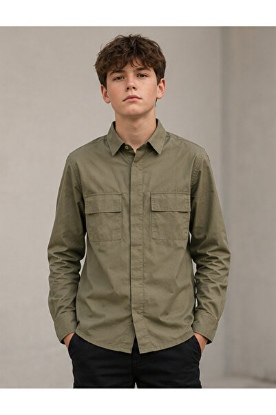 MARCO DONATELI Boys Shirt Long Sleeve