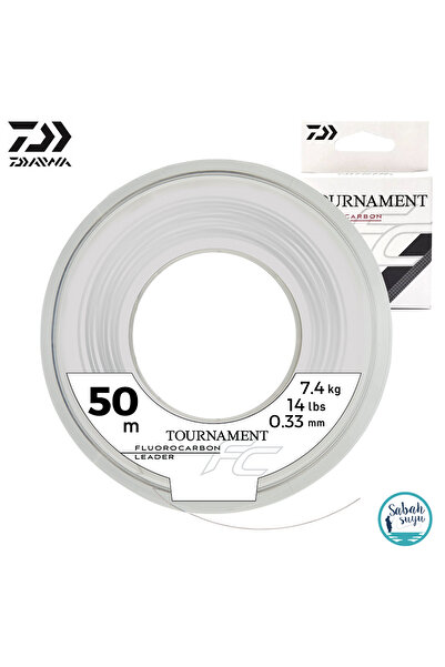 daiwa Tournament FC Şok Lider Misina 0.33mm 7.40kg 14lbs 50mt