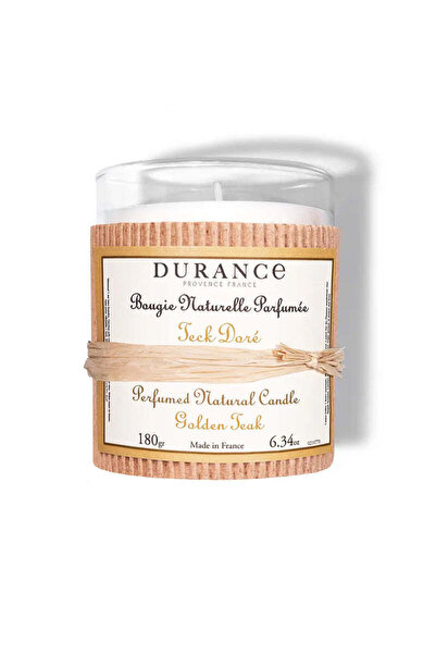 DURANCE Golden Teak handmade Candle 180 gr