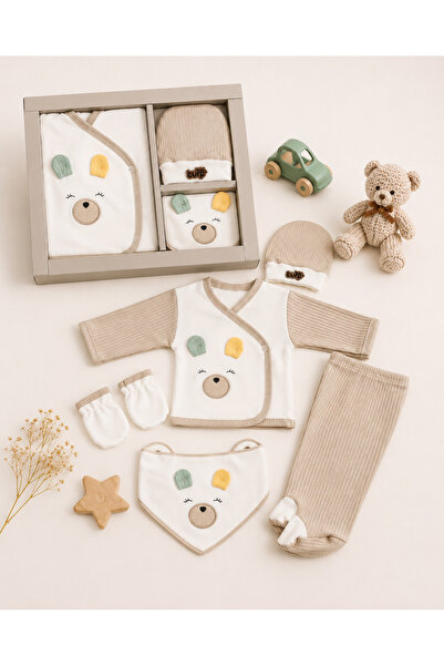 Sitilin Newborn 5-Piece Hospital Discharge Set Zibin Set Baby Hospital Discha...