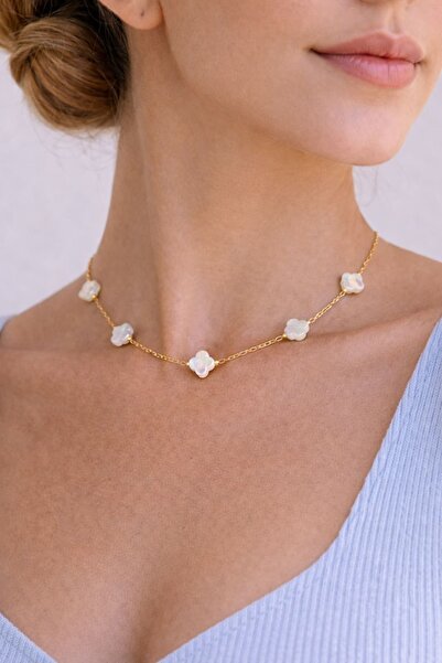 yb yağmur butik Detailed Necklace