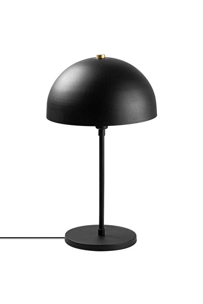 Opviq Επιτραπέζιο Φωτιστικό Varzan 942FLG1802 28x28x50εκ. E14 40W Μαύρο
