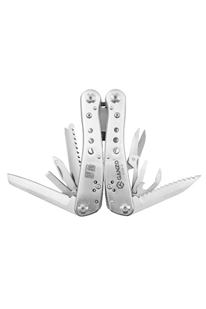 Ganzo Unealta multifunctionala, Ganzo, Otel, 16.5 cm, Argintiu