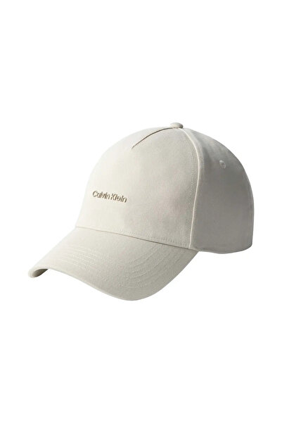 Calvin Klein COTON TWILL STANDARD Bej Erkek Şapka