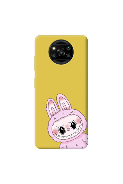 Other Xiaomi Poco X3 /X3 Pro Labubu 6 Yellow Colored Silicone TPU Θήκη