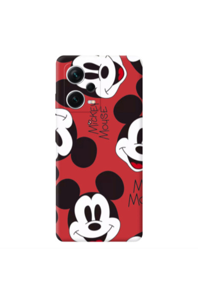 Other Xiaomi Poco X5 Mickey Mouse Red Colored Silicone TPU Θήκη