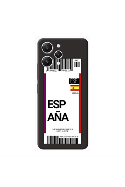 Other Xiaomi Redmi 12 Espana Arrival Black Colored Silicone TPU Θήκη