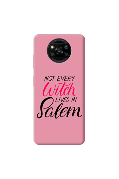 Other Xiaomi Poco X3 /X3 Pro Not every witch lives in salem Pink Colored Sili...