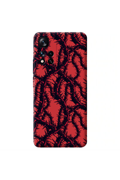 Other Xiaomi Redmi Note 11 Pro 5G Prickly ivy Red Colored Silicone TPU Θήκη
