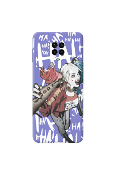 Other Xiaomi Redmi Note 9 Pro Ha Ha Ha Purple Colored Silicone TPU Θήκη