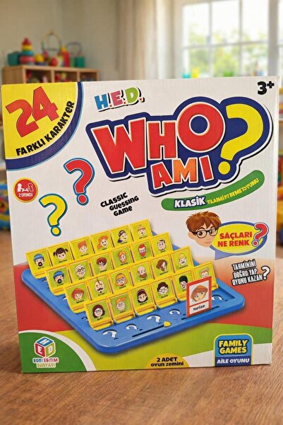 tinytoys Ben Kimim? Ben Neyim? (Who I Am) Kutu, Zeka Oyunu Eğitici Oyun