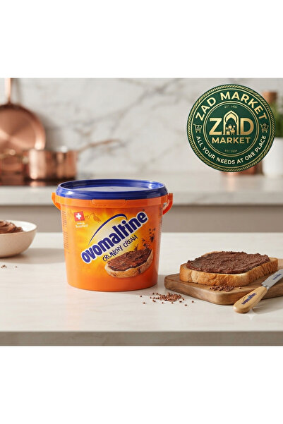 OVOMALTİNE Ovomaltine Crunchy Cream - Crispy Swiss Chocolate Cream (Family Si...