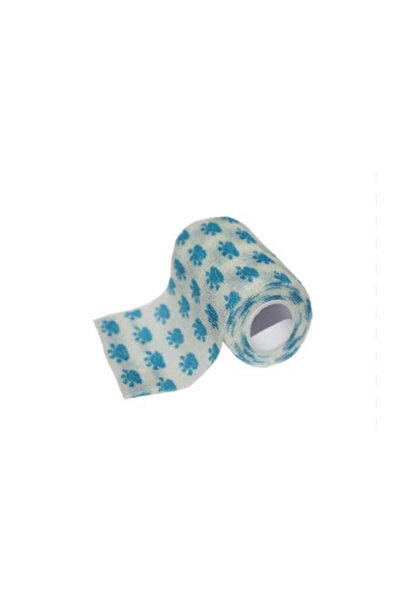 EKAMEDİKAL Kendinden yapışkanlı bandaj (coban bandaj) pati desenli 10cm*4,5m