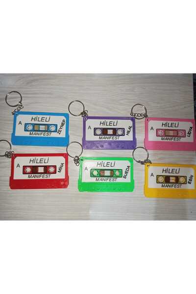 ATOLYETASBAHCE Manifest ( Hileli ) 6 Parça Kaset Anahtarlık (8.5 cm)