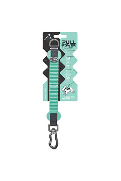 Generic Brand Pull Power Shock Absorbing Intermediate Leash for Dogs Green 25 cm