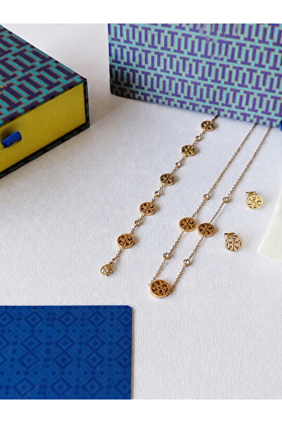 Glamour Galore Set of Necklace, Earrings, and Bracelet with Accessories