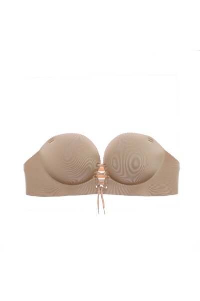ButicCochet Sutien de damă, Buticcochet, 82% nailon 18% spandex, cupă A, Bej ...