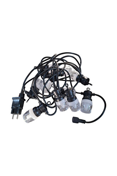 Tradesor Γιρλάντα φωτισμού LED εξωτερικού χώρου - 5m - 10pcs - 272378 - RGB
