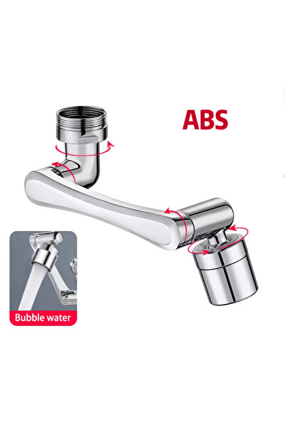 Choice Single ABS 1080° Swivel Faucet Extender, 2-Mode Universal Tap Aerator,...