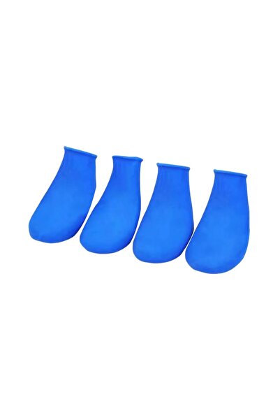 Choice1 Blue-M 3-7.5kg- 4Pcs Pets Boots New Waterproof Dog Shoes Balloon Anti...