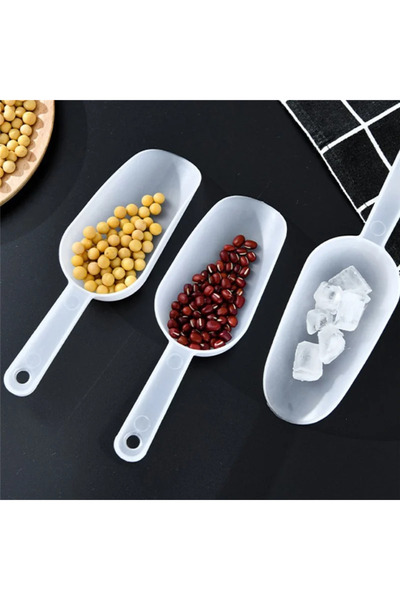 Choice1 3 Pcs 3/5Pcs/Lot Multifunctional Frosted Plastic Ice Measuring Scoop ...
