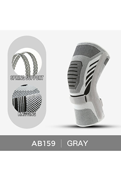 Choice5 XL AB159-GY 1PCS Knee Brace Support Straps Knee Compression Sleeves f...