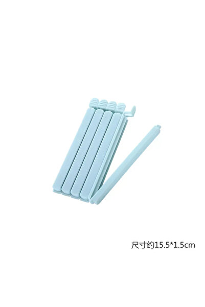 Choice3 Blue-15.5cm-5PCS 5 food snacks sealing clips 12/15.5 cm Portable kitc...