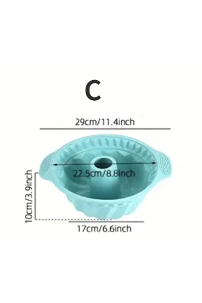 Choice C High Temperature Resistant Silicone Baking Tool Oven Plate Cake Toas...
