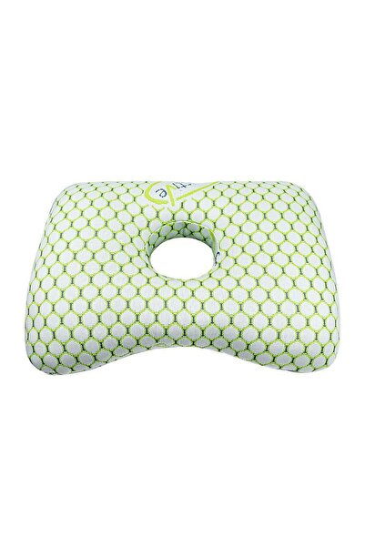 Choice A1 Breathable Ergonomic Pillow With Ear Hole Portable Comfortable Earr...