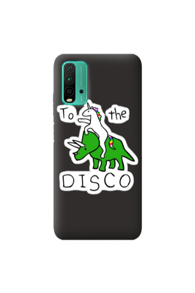 Other Xiaomi Poco M3 To the disco Black Colored Silicone TPU Θήκη