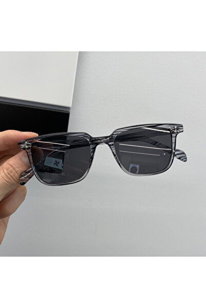 Choice5 MULTI GRAY Rectangle Sunglasses Women Men Polygon Vintage Brand Desig...