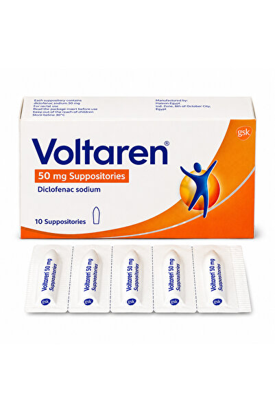 voltaren 50MG SUPP 10S