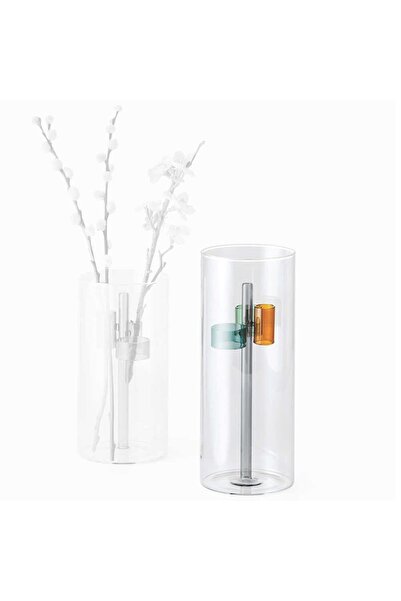PHILIPPI Βάζο Giardino 294002 10,1x10,1x25,4εκ. Διαφανές