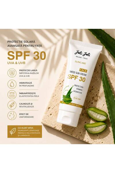 world of beauty Cremă de Față Colorată cu Protecție Solară SPF 30 Joli Joli M...
