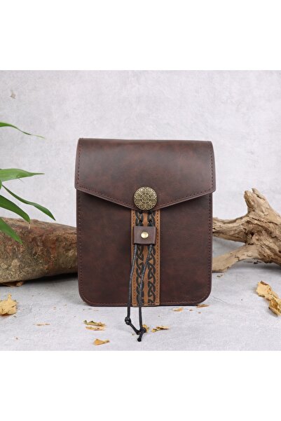 choice2 Style E 1PCS Renaissance Medieval Belt Skirt Hiking Viking Horn Desig...