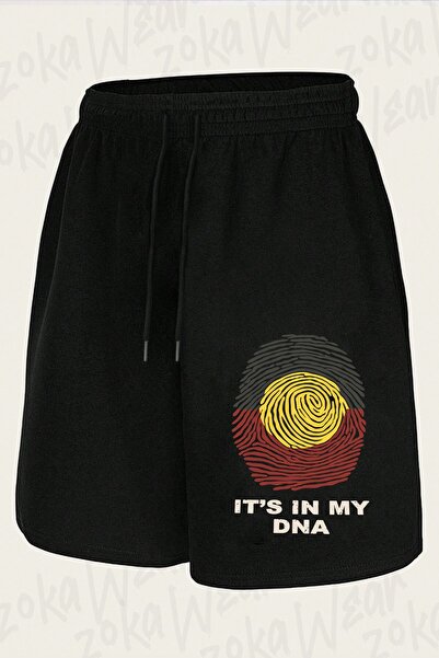 ZOKAWEAR Unisex Aboriginal Basic Dna Design Printed Shorts