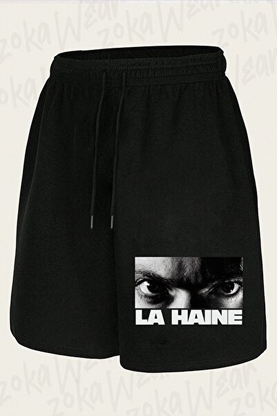 ZOKAWEAR Unisex La Haine Design Printed Shorts
