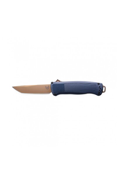 OEM Cutit pliabil Shootout Benchmade, Otel, Albastru/Auriu