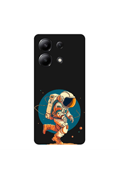 Other Xiaomi Redmi Note 13 4G Run Space Black Colored Silicone TPU Θήκη