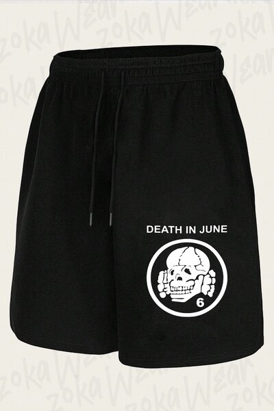 ZOKAWEAR Unisex šorts sa printom dizajna Death In June 2