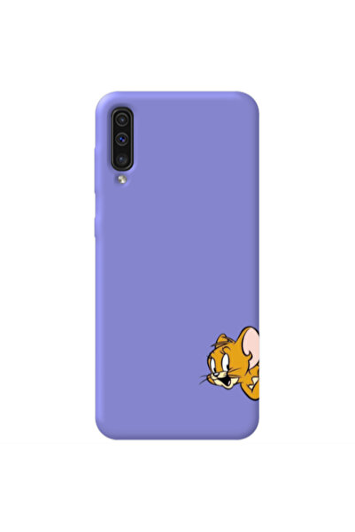 Other Samsung A70 Jerry 2 Purple Colored Silicone TPU Θήκη
