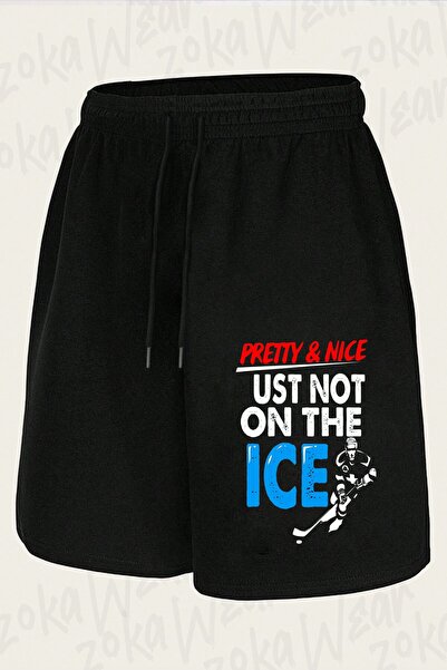 ZOKAWEAR Unisex Ice Hockey Ice Hockey1 Design Printed Shorts