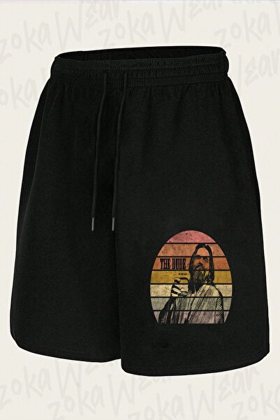 ZOKAWEAR Unisex the Big Lebowski Dude Design Printed Shorts