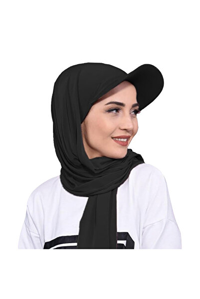 Choice3 >8Y One Size black New Women Brim Bandana Cap Scarf Hat Outdoor Sun V...