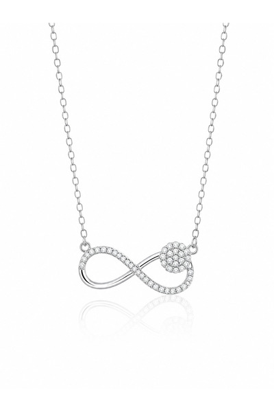 Angelovia Infinity Steel Women's Necklace