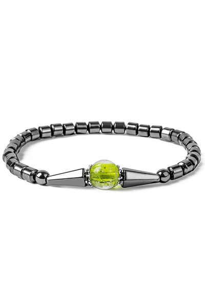 Choice13 YA0605-1 Hematite Weight Loss Anklet Black Gallstone Magnetic Bracel...